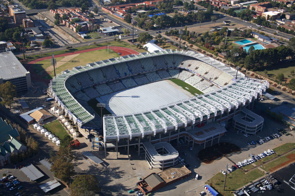 Bloemfontein Stadium, Free State, South Africa, 2009.
