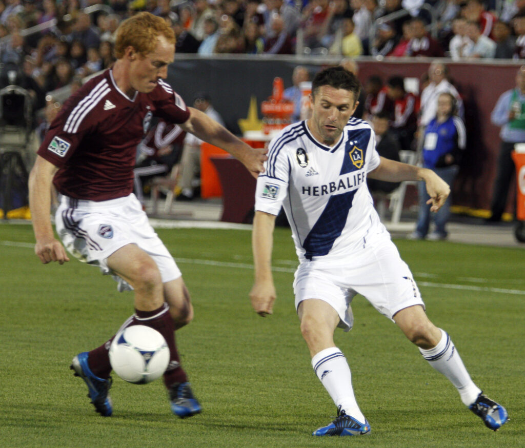 LA Galaxy at Colorado Rapids - Robbie Keane in action